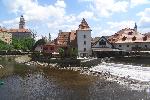 Чешский Крумлов и замок Глубока над Влтавой